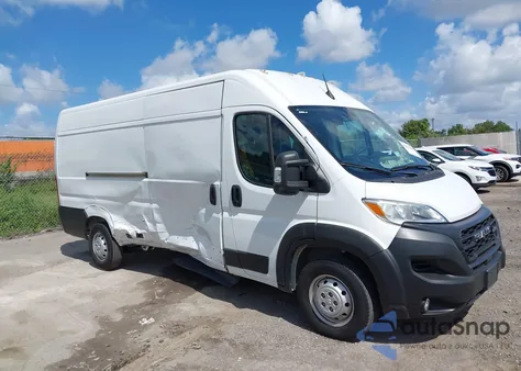 2023 Ram Promaster 3500 Cargo Van High Roof 159 Wb Ext from USA, damaged, VIN 3C6MRVJGXPE526323